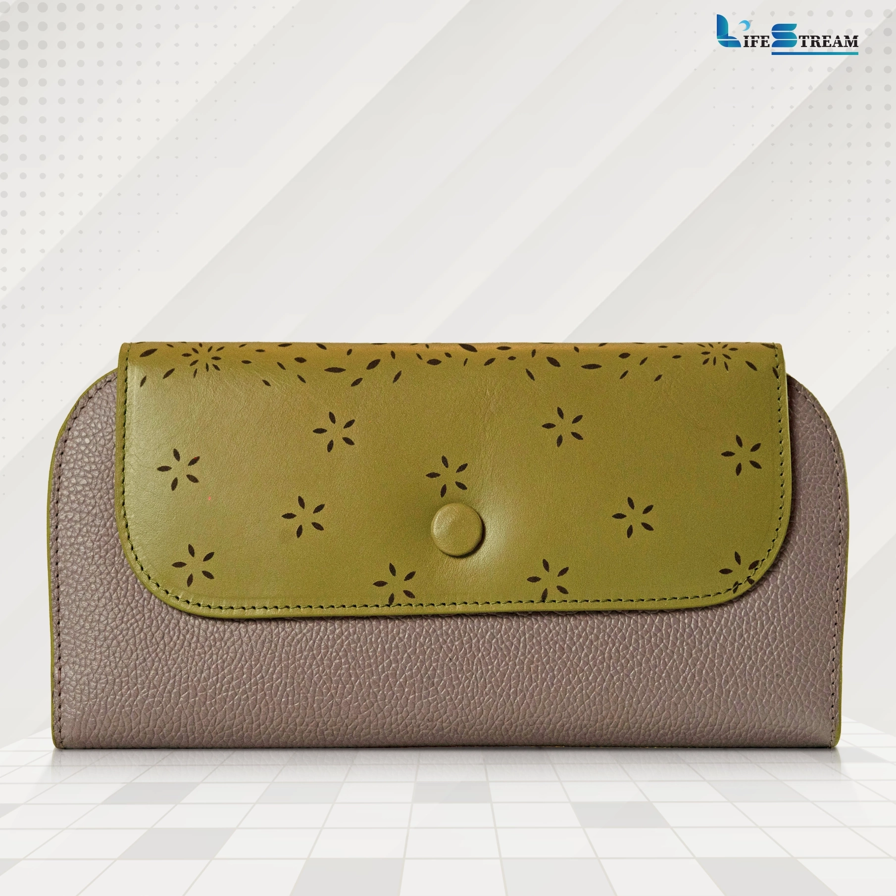 Laser Print Leather Ladies Purse – Chic & Practical